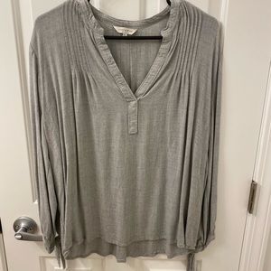Lucky Brand Slit Sleeve Pullover